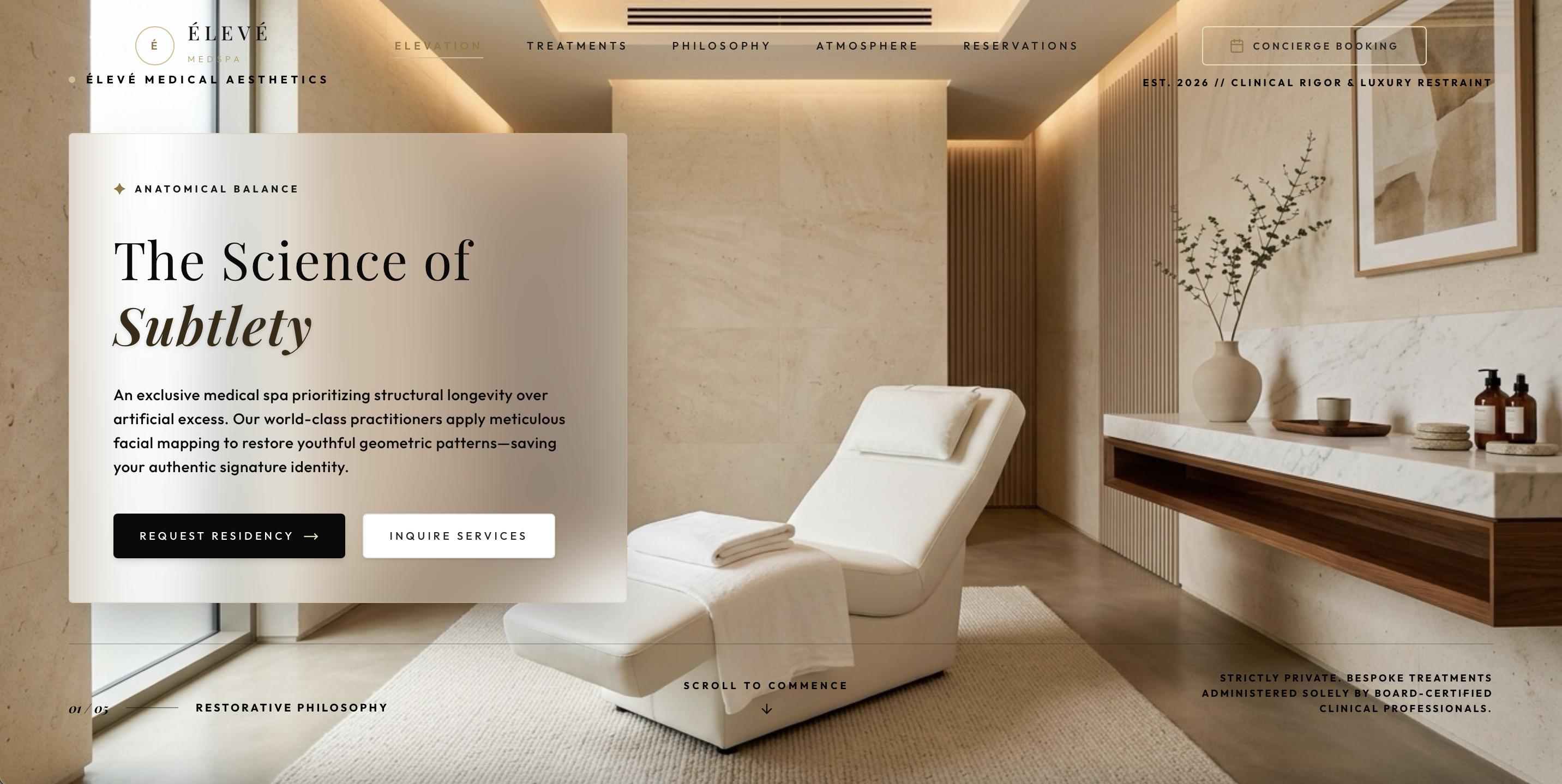 Eleve Studio website